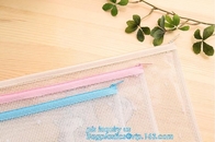 zipper PVC file bag with ESD anti static function A4, printing pvc document bag/ mesh/ soft bag, high temperature resist