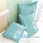 slider zipper bag plastic bag with zipper resealable zip poly bag, mini plastic zipper cosmetic slider zip bags with pri