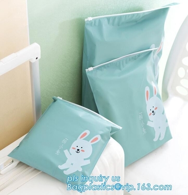 Clear poly leakproof plastic slider zipper bags for packaging, slider zipper lock bag, Plastic Slider Top Zipper Bag
