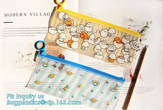 slider vinyl zipper bag for gift packaging, packaging suited frosted PVC/EVA vinyl slider top zipper bag for swimwear