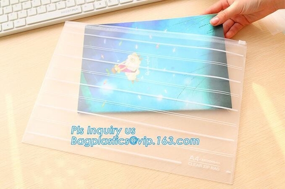 slider bag plastic zipper bag vinyl cosmetic bag, vinyl zipper pouch/Clear slider pouch/ vinyl slider bag, vinyl cosmeti