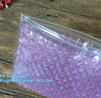 3 Side Seal Air Bubble Bag, Slider k Zipper Bubble Bag,Die Cut Slider Bubble Bag, Different Size Back Seal Air Bub