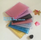 Pink Slider Zip Lock Bubble Bag, High Quality Pink Bubble Hash Bag, Reused Pink Bubble Bag With Red Slider Bags