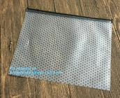 resealable mini plastic slider ldpe zipper storage bags, transparent slider zipper bag/k packing garment / clothes