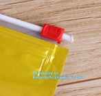 Smell Proof Zipper TPU Coaed Weldable To TPU PVC Waterproof Airtight Zipper For Smellproof Bag Odorless Storage Pouch