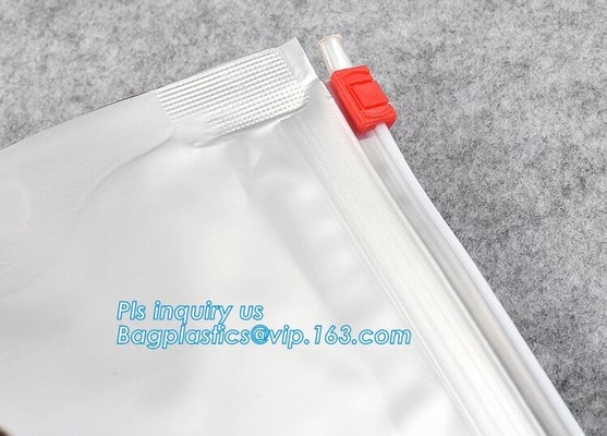 Smell Proof Zipper TPU Coaed Weldable To TPU PVC Waterproof Airtight Zipper For Smellproof Bag Odorless Storage Pouch