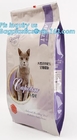 animal feed bag Food Package Pouch Resealable Zipper snack bags for fish dog cat Animal Feed Packaging Bag, slider lock