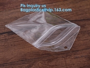 Cosmetic K Clear Bubble Bags/Hot Sale Slider Zipper Bag, Slider Hook Hanging Zipper Bag, Slider Zipper PVC Pencil
