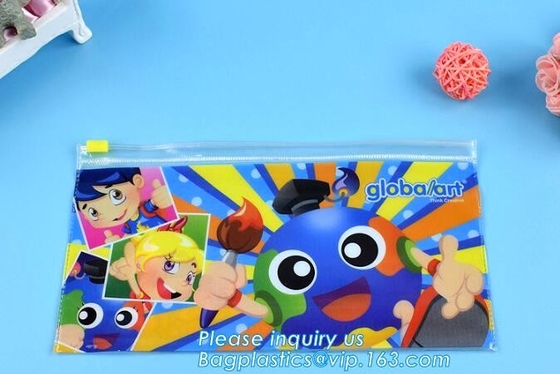 Storage Bag Bikini Swimwear Bag Waterproof Phone bag, promotional clear small plastic slider pvc zipper bag, Clothes Bag