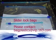Reclosable Slider Zip Recloseable Shoprite, deli Bags, Microwave Bags, Slider Bags, School Lunch Pouch, Slider grip bags