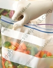 slider zipper bags d2w Degradable FoZip sandwich Bags, Microwave Bags, Slider Bags, School Lunch Pouch, Slider grip bags