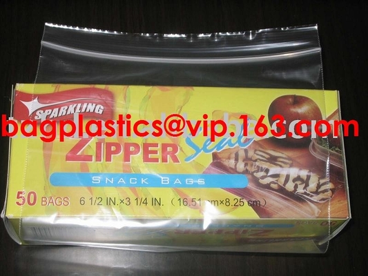 slider zipper bags d2w Degradable FoZip sandwich Bags, Microwave Bags, Slider Bags, School Lunch Pouch, Slider grip bags