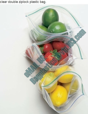 Double Zipper Food Bags, Microwave Bags, Slider Bags, School Lunch Pouch, Slider grip bags Essential SealFresh &amp; LockFre