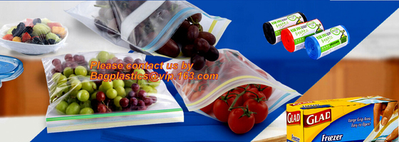 100% virgin LDPE plastic slider zip lock bag with customer printing, zipper bags, sliders, Napkins Tissues Toilet Rolls