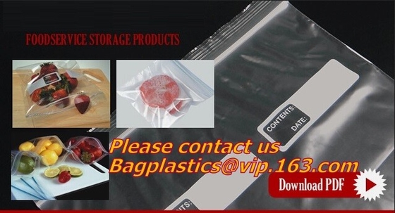 printed slider bags, zip lock bags, plastic zipper bag, poly slider bags, slider seal bags, Paper &amp; Polystyrene Plates B