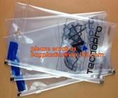 Thermoformed Tableware PremiumPVC slider lock bags, pencil bag, pencil holder, stationery bag, pen bag, promitional bags