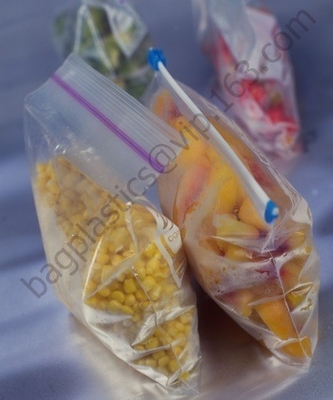 RESEALABLE seal bag, Slider seal, Slider lock, Slider grip, Slider zip, Slider zipper, Food Freezer Oven Bags