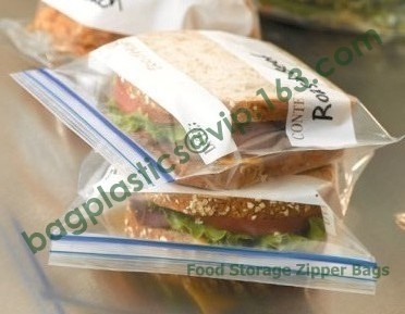 RESEALABLE seal bag, Slider seal, Slider lock, Slider grip, Slider zip, Slider zipper, Food Freezer Oven Bags