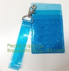 Zipper PVC Packing Bags,Padded Zipper Bag Transparent Zip Lock Pouch PVC K Packaging Bag