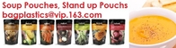 Custom Logo &amp; Design Stand Up Pouch Kraft paper bags, Cookie packaging, Tea pack, Coffee pack, Oil packaging, Juice pack