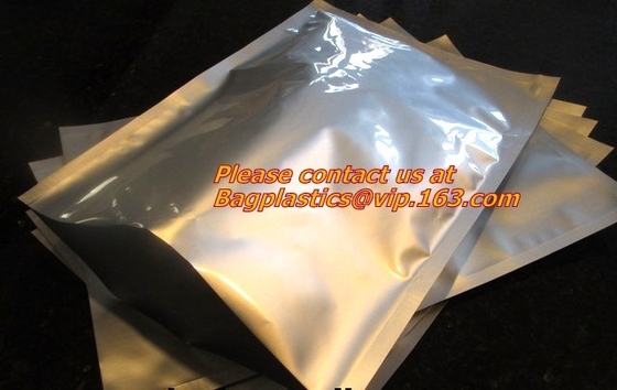 custom smell proof k aluminium foil bag,k aluminum foil bag,silver zip lock al