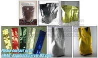 Aluminum Foil Medicine Weed Seeds Packaging bag with Zip Lock,Barrier Stand up Plastic Food Packaging Bag Retort Pouch f