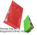 Aluminum Foil Medicine Weed Seeds Packaging bag with Zip Lock,Barrier Stand up Plastic Food Packaging Bag Retort Pouch f