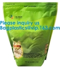 Biodegradable Zipper Water Plastic Drink Pouch Bags Smell Proof Food Packaging Zip Lock Matte Black Stand Up Pouch Bags