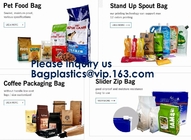 Food Grade Custom Printed 10 Kg Plastic Rice Bag With Handle,5kg 10kg Rice/Wheat Flour/Grain Vacuum Packaging Bag With H