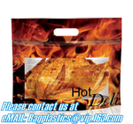 microwaveable bag, Rotisserie Chicken Bags, Microwave Grilled Chicken bag Hot BBQ Chicken Plastic Grape Packing Bag PAC