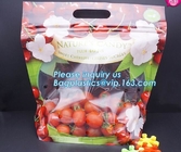 Stand Up Roasted Chicken Packaging Bags With Zip Top hot roast, rotisserie chicken bag, microwaveable bag, slide plastic