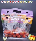Fruits packaging bag/Grapes plastic bag with k, Air Holes Zip Handle Plastic Bags, bag with vent holes for Grape a