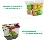 vegetable and fruit packing zipper zip lock slider bag, Green grapes packaging bag with slider/Grapes packing bag/Plasti