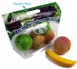 fruit slider package Bag, Fruit Laminated Bunch Bag Slider Zipper Bags Apple / Grape Laminated Bunch Bag