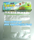 double track custom printing freezer zipper bags, Resealable clear PE double sealed zipper bag wholesales, FDA food pack