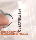 waterproof zipper bag transparent biodegradable medical waste bag, Medical Hemp Seed Food Plastic Packaging Plastic Zipp