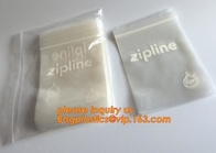 Double zipper tracks LDPE clear plastic k bag plastic k freezer bag, double track k bag for grocery, w