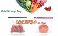  Fresh Shield Freezer Bags, Water Approval Gallon slider Bags for Home Storaging, reclosable printed zip lock bag