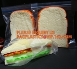 Christmas Snowman Gift Plastic k Bag, LDPE resealable reusable freezer k slider bags/reusable food packaging