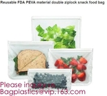 Eco-friendly standardized grade peva food storage bag,Silicone Reusable Food Storage Bag, Reusable Silicone Food Bag