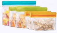 Leakproof Reusable Storage Bags Extra Thick FDA Grade PEVA k Bags,keep fresh air-tight vacuum sealer bags for food
