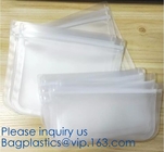 Large Reusable Vacuum Zipper Preservation Freezer sandwich k Cooking Fresh Zip Silicone Food Storage Bags With Tim