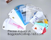 Self Sealing PVC Plastic Zip Lock Bag Thick Clear k Earrings Jewelry Bag Packaging Storage Bags bagease bagplastic
