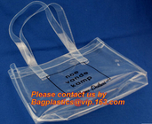 moisture proof eva school bag pu shoulder bag flat handle plastic bag, eve handle bags, pvc handle bags, striated bag wi