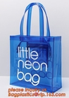 Handle Zipper Lock Cosmetic Pvc Bag With k, beach Bag Chain handle Handbag beach tote bag, jelly tote bag candy ha