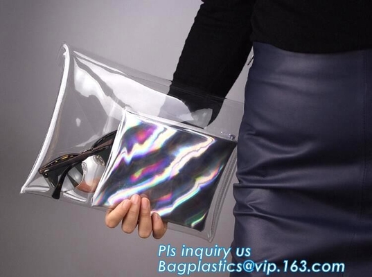 Noble Laser PVC Clutch Bag Evening Bag, PVC camouflage plastic wallet bag Clutch Bag, PVC Silicone Clutch Bag Handbag Se
