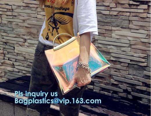 ladies fashion pvc handbag, PVC Women Bags Tote Beach Handbags, PVC Women Handbag Tote Bag, Women Handbag, PVC Beach Bag