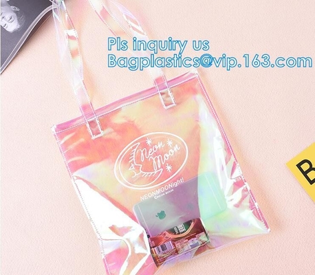 Simple leisure shopping bag PVC single shoulder bag, Shoulder Handbag Hand Tote Bag Handbags Baby Bag in Bag, handle, ca