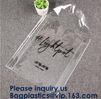 Transparent Pvc Shopping Bag Pvc Tote Bag,OEM Supermarket PVC Fashion Bag Handles Clear Shopping Bags, Bagease, Bagplast