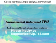 Promotional Shiny PVC Tote Bag, Women Gender and Casual Tote Shape large capacity clear PVC Beach Bag, Bagease, Bagplast